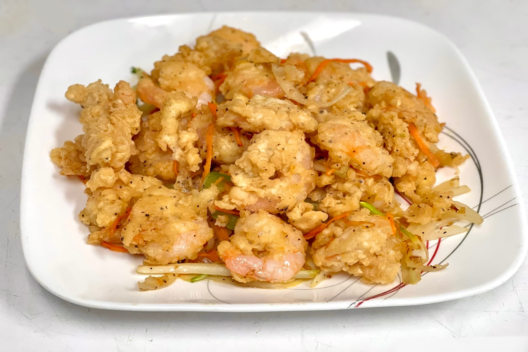 Butter Garlic Fried Shrimps